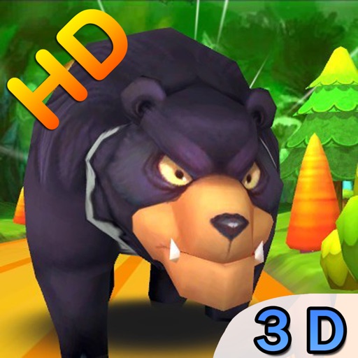 Mega Pig Run Bear Forest HD Free