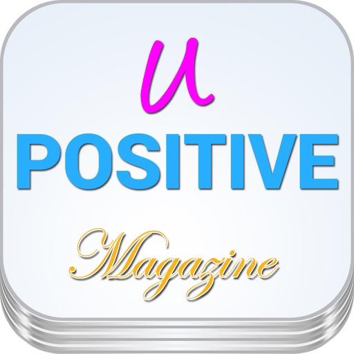 A uPOSITIVE: Food for Thought with Quotes about being happy using the Power of Positive Thinking Icon