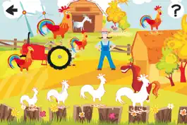 Game screenshot A Sort By Size Game for Children: Learn and Play with Farm Animals apk