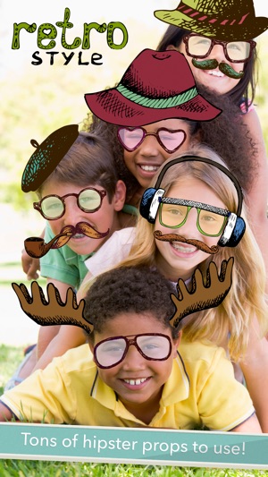 A Hipster Guy Photo Booth FREE - The Cool Effects Stickers f(圖2)-速報App