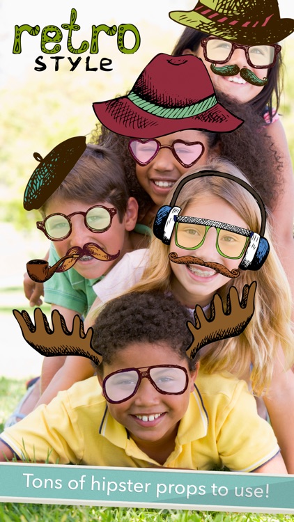 A Hipster Guy Photo Booth FREE - The Cool Effects Stickers for your Pictures