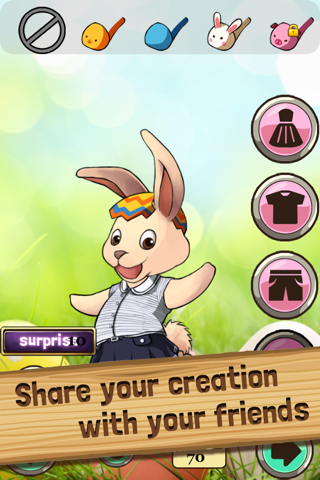 Easter Bunny Dress Up - Rabbit Egg Boutique Fun App screenshot 4