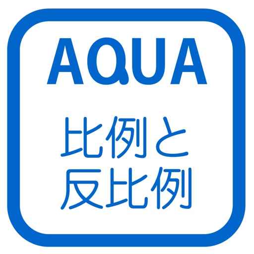 Inverse Amount in "AQUA" Icon