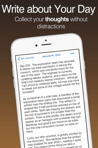 Simple Journal Lite - Remember your Day screenshot 2