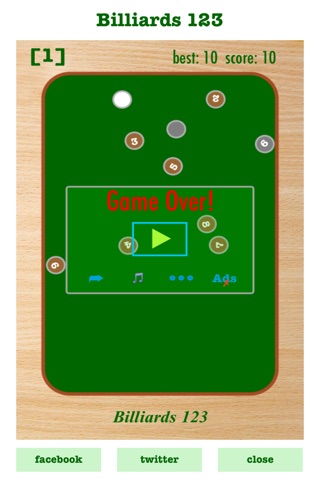 Billiards 123 screenshot 3