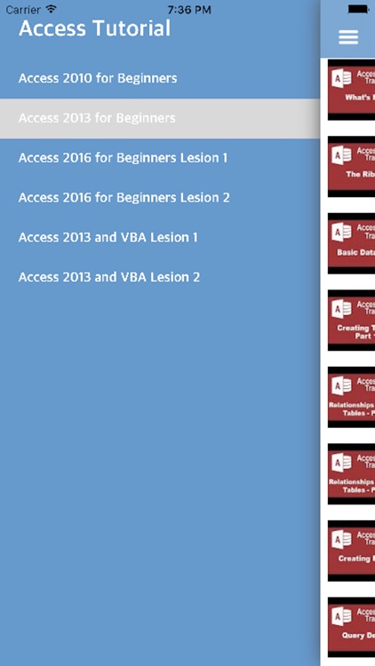 ms access tutorial 2013
