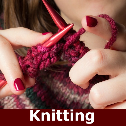 Knitting - Learn To Knit and Check Out The Knitting Patterns For Beginners Icon