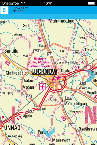 Восток Индии. Туристическая карта. screenshot 4