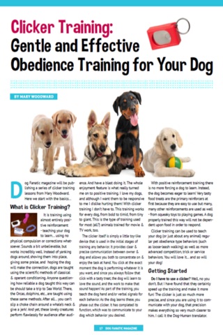 Dog Fanatic Magazine -  All About Dog Nutrition, Training, and Health screenshot 4