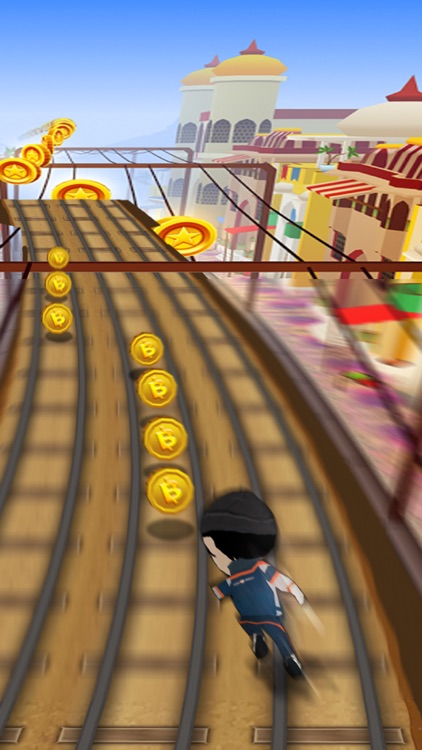 Subway Train Runner 3D - Become hipster and run this town!