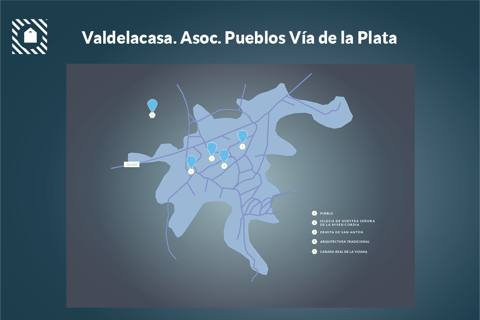 Valdelacasa. Pueblos de la Vía de la Plata screenshot 2