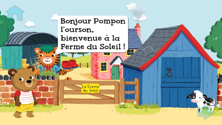 Pompon à la ferme