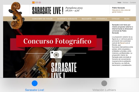 SarasateLive screenshot 2