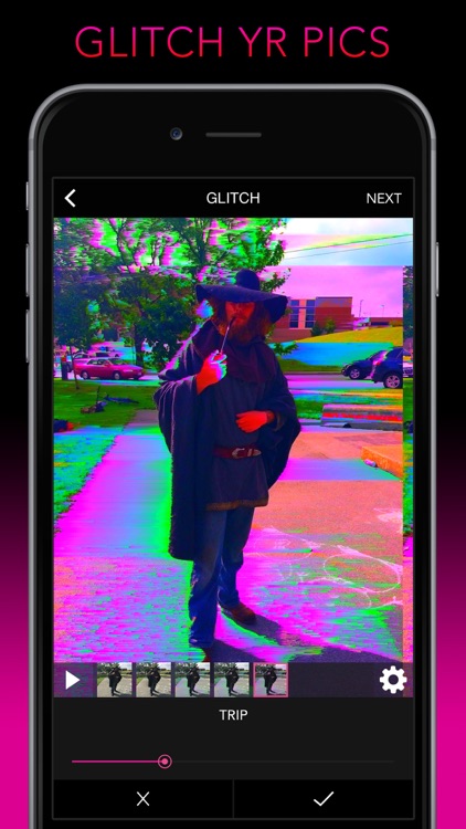 Glitch Wizard - Distort Photos to Trippy GIFs