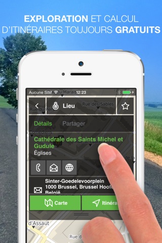 NLife Benelux Premium - Navigation GPS hors ligne, info-trafic & cartes screenshot 3
