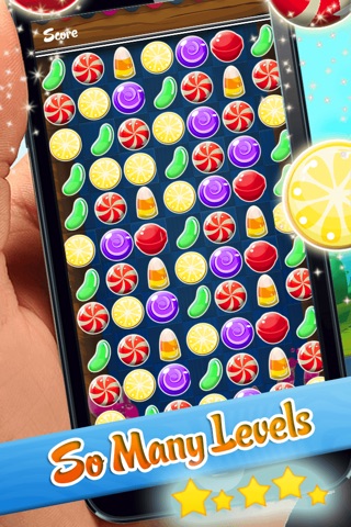 Candy Gem Fever 2015 - Pop Fun Soda Candies Match 3 Puzzle Game screenshot 3