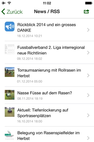 Sportrasen von Trüb für Grün screenshot 3