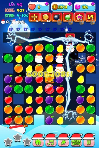 Christmas Fruit Clash screenshot 3