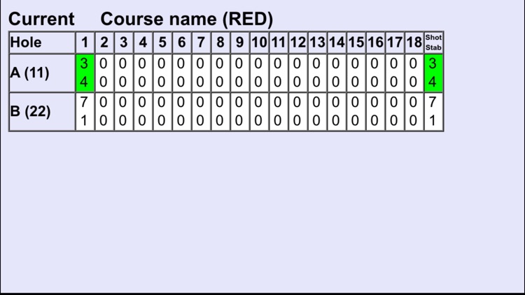 Golf Scores Counter screenshot-4