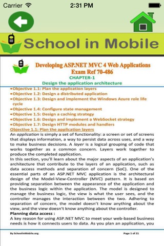 MCSD Exam Ref 70-486 Free screenshot 3