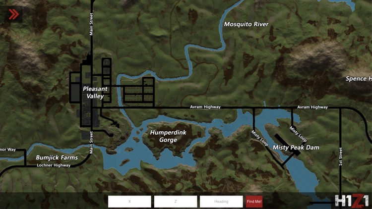 Map - for H1Z1