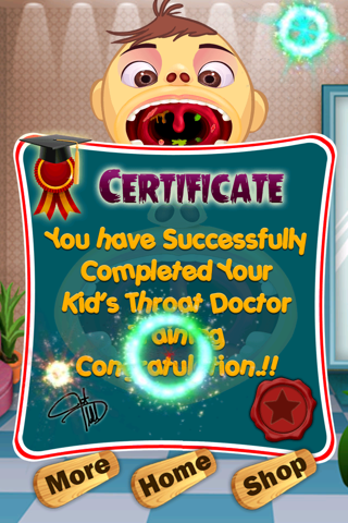 Funny Kid's Throat Doctor screenshot 4