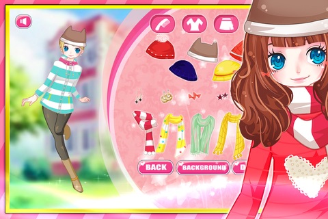 Candy Girl Dressup screenshot 2