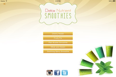 Detox Smoothie Recipes screenshot 2