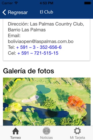 Abierto del Oriente screenshot 2