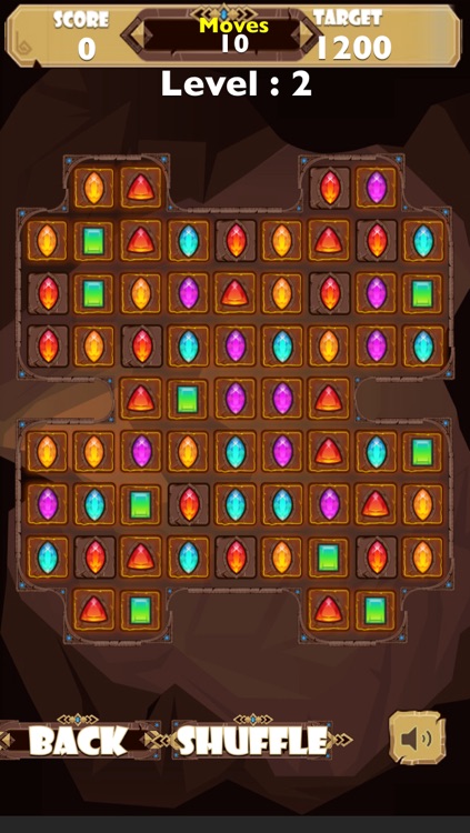 Dwarf Gems Mania Story - FREE Addictive Match 3 Puzzle games for kids and girls screenshot-3