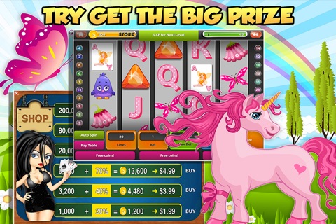 A Fairy Girls Slots Themed 5-Reels Video Slots - Vegas Strip VIP Casino Wins with Cash Coaster Jackpot screenshot 2
