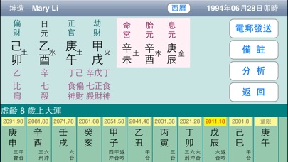 一言命理之四柱八字算命 screenshot1