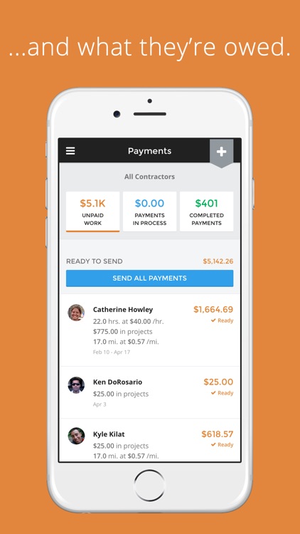 Payable - Contractor Management, Payments & Work Tracking