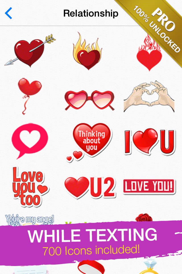 Adult Emoji Icons PRO - Romantic Texting & Flirty Emoticons Message Symbols screenshot 3