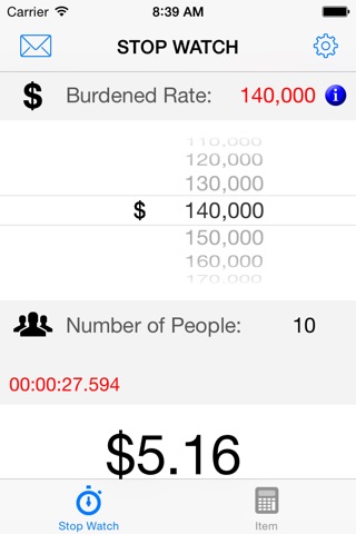 Meeting Spend Calculator screenshot 2