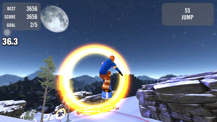 Crazy Snowboard Free screenshot-4