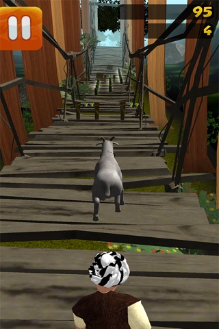 Angry Goat Run - A goat running 3d simulator game screenshot 3