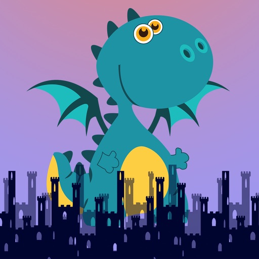 Amazing little flying Dragon: Magical and fantasy rush icon