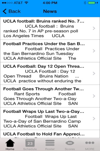 College Sports - UCLA Football Edition screenshot 3