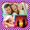 Photo Frames And Borders helps you create awesome frames with multiple photos and share them with your friends and family via Facebook, Email and Twitter