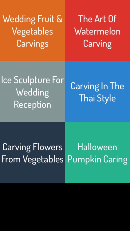 Fruit Carving Ideas