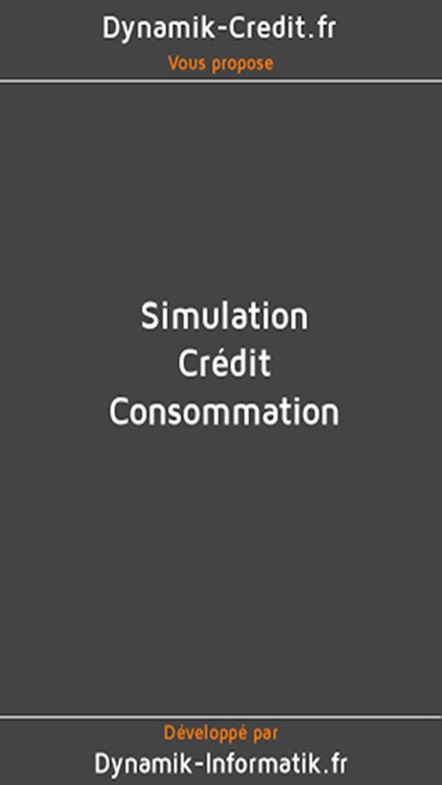 How to cancel & delete Simulation Crédit Consommation from iphone & ipad 1