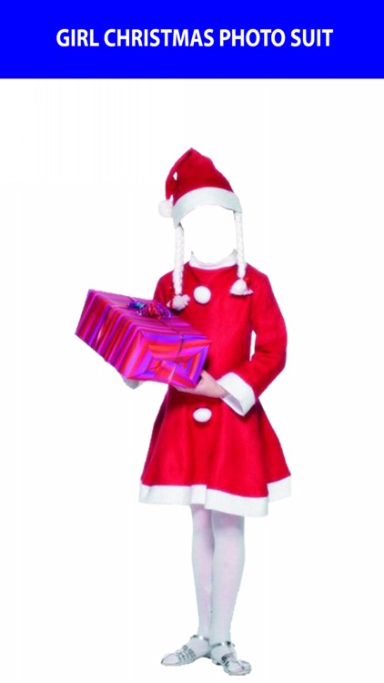 Girl Christmas Photo Suit