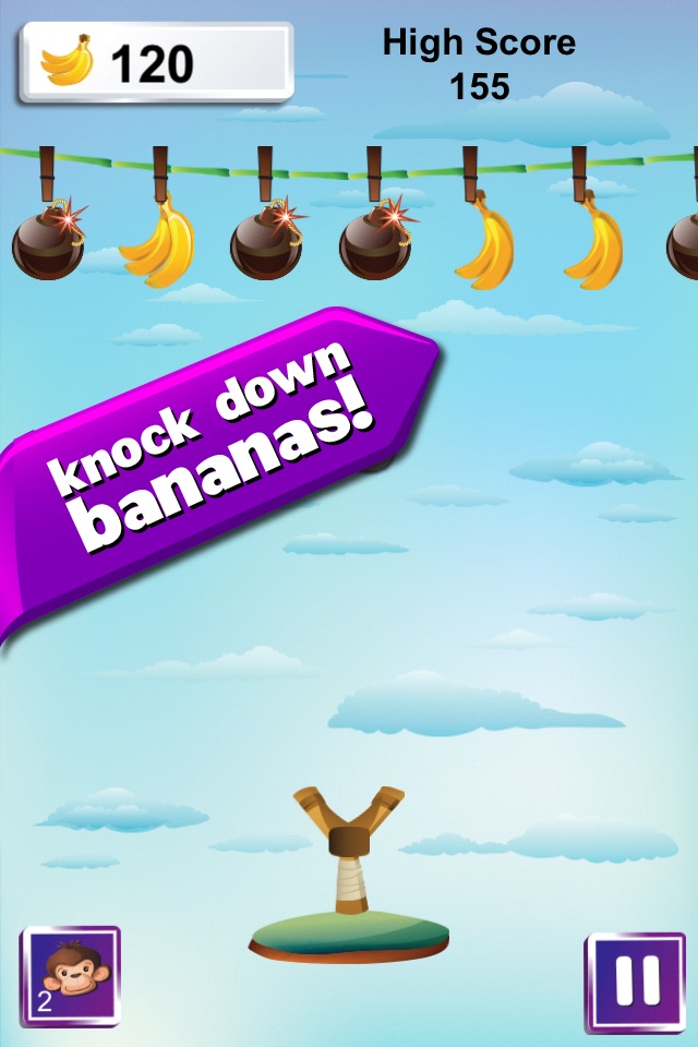 Go Ape Bananas - Awesome Kong Style Monkey Game screenshot 3