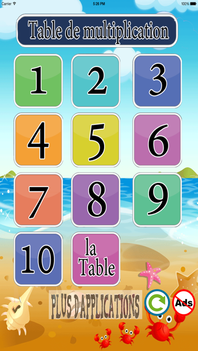 How to cancel & delete Table de multiplication lite from iphone & ipad 1