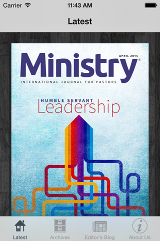 Ministry Magazine screenshot 2