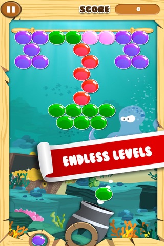 Bubble Seaworld - Jewel Candy Shooter Saga HD screenshot 2