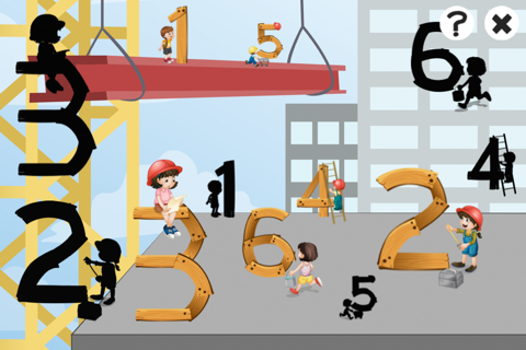 All about numbers: Learn to play at a construction site for children screenshot 3