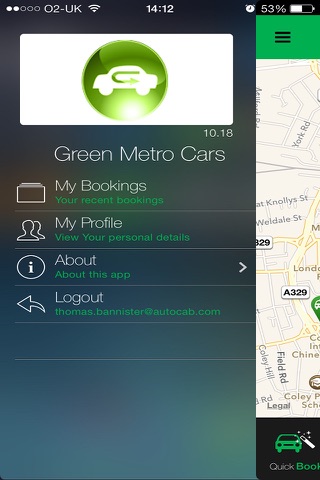 Green Metro Cars screenshot 2