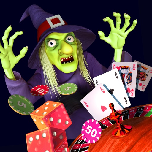Lucky Witch Roulette Table of Odds - FREE - Halloween Casino Fortune Wheel icon